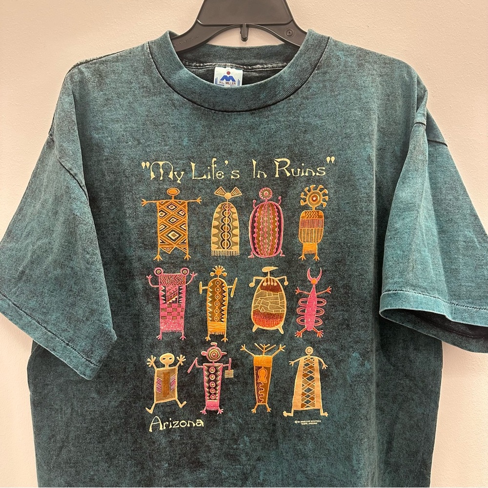 Vintage 1994 My Life’s In Ruins Arizona Tshirt Size XL